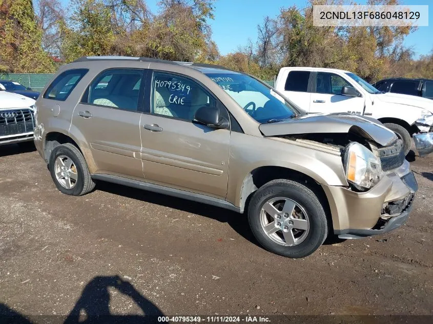 2008 Chevrolet Equinox Ls VIN: 2CNDL13F686048129 Lot: 40795349