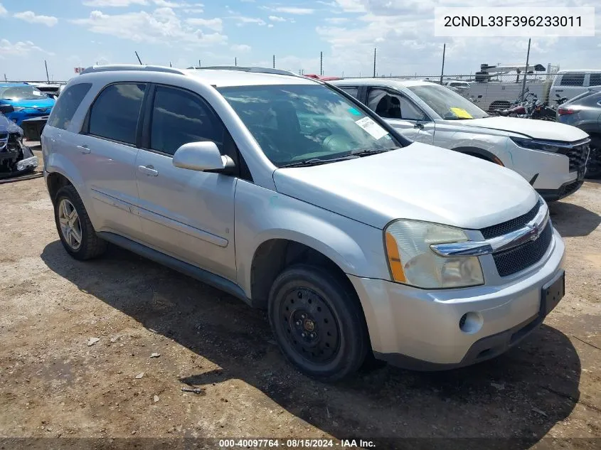 2009 Chevrolet Equinox Lt VIN: 2CNDL33F396233011 Lot: 40097764