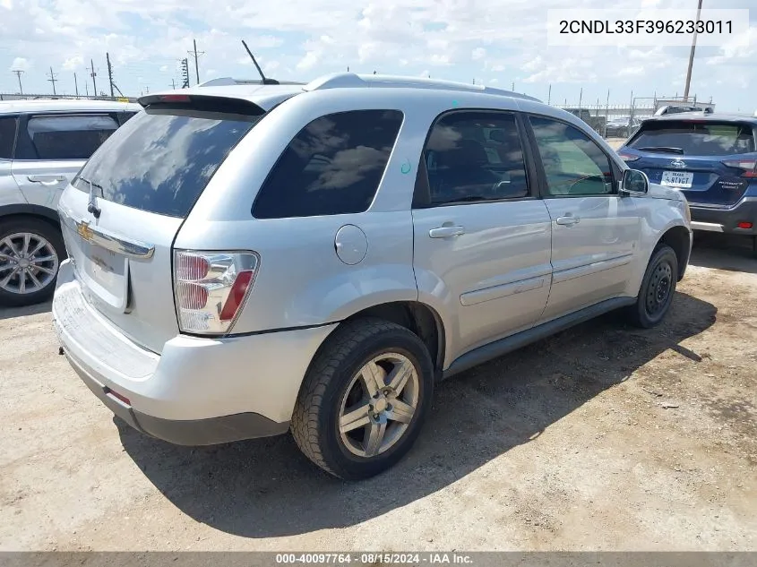 2009 Chevrolet Equinox Lt VIN: 2CNDL33F396233011 Lot: 40097764