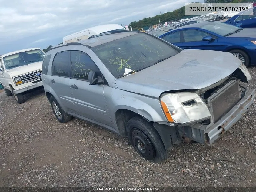 2CNDL23F596207195 2009 Chevrolet Equinox Ls