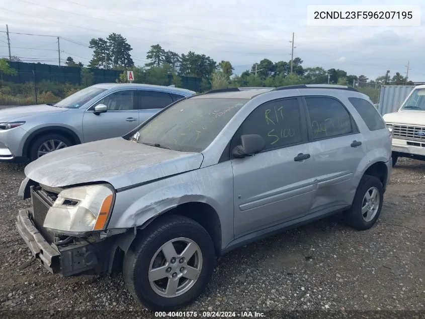 2CNDL23F596207195 2009 Chevrolet Equinox Ls