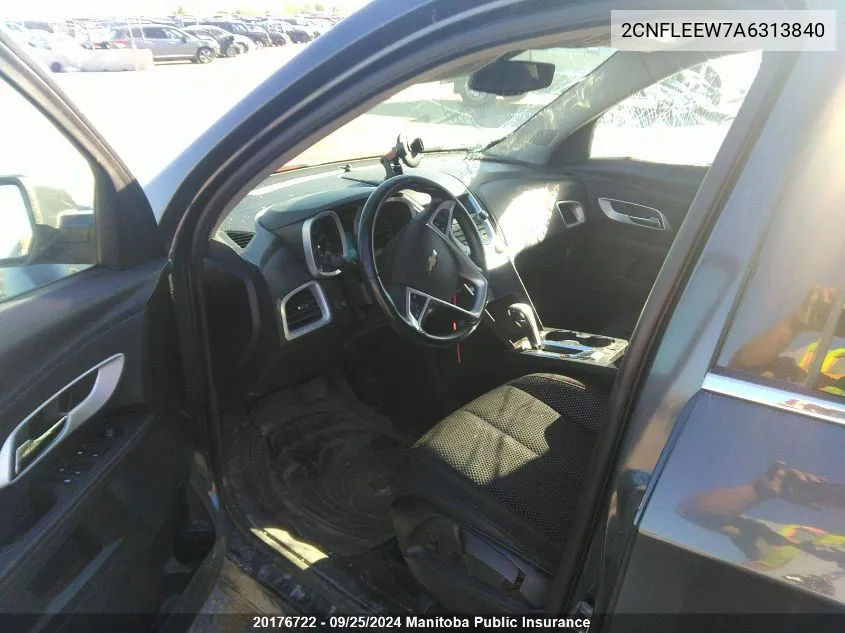 2CNFLEEW7A6313840 2010 Chevrolet Equinox Lt