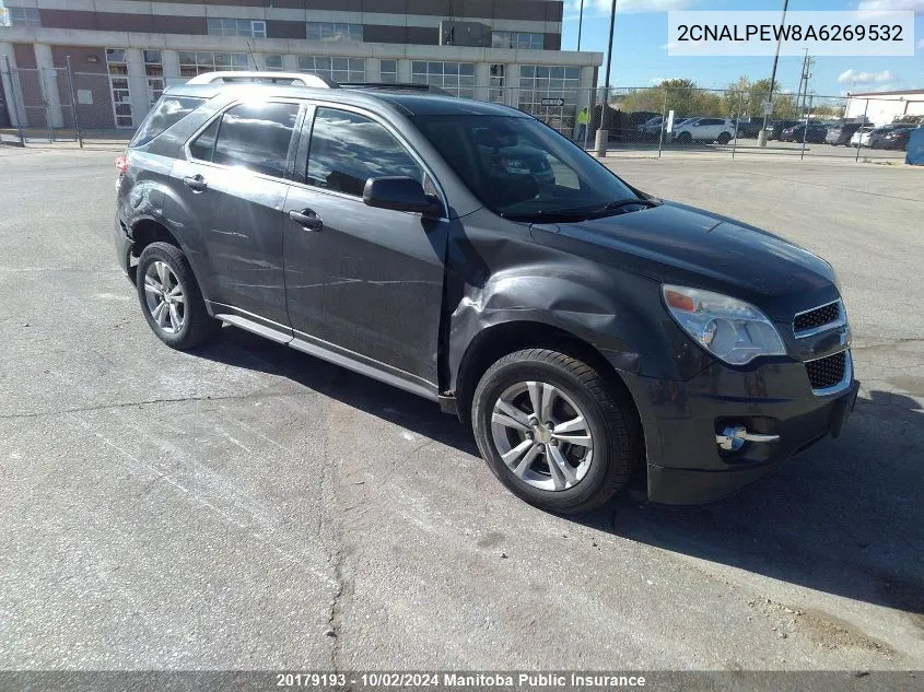 2010 Chevrolet Equinox Lt VIN: 2CNALPEW8A6269532 Lot: 20179193