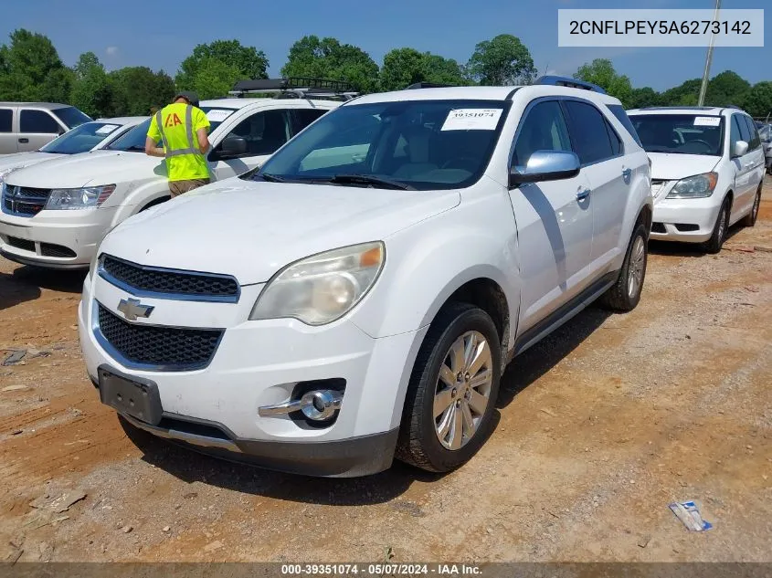 2010 Chevrolet Equinox Lt VIN: 2CNFLPEY5A6273142 Lot: 39351074