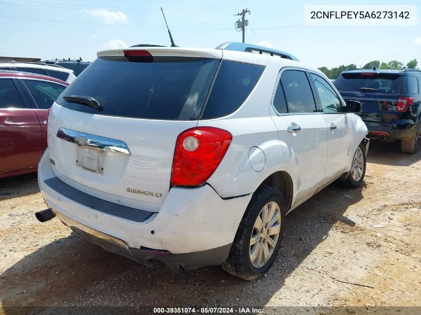 2010 Chevrolet Equinox Lt VIN: 2CNFLPEY5A6273142 Lot: 40515098