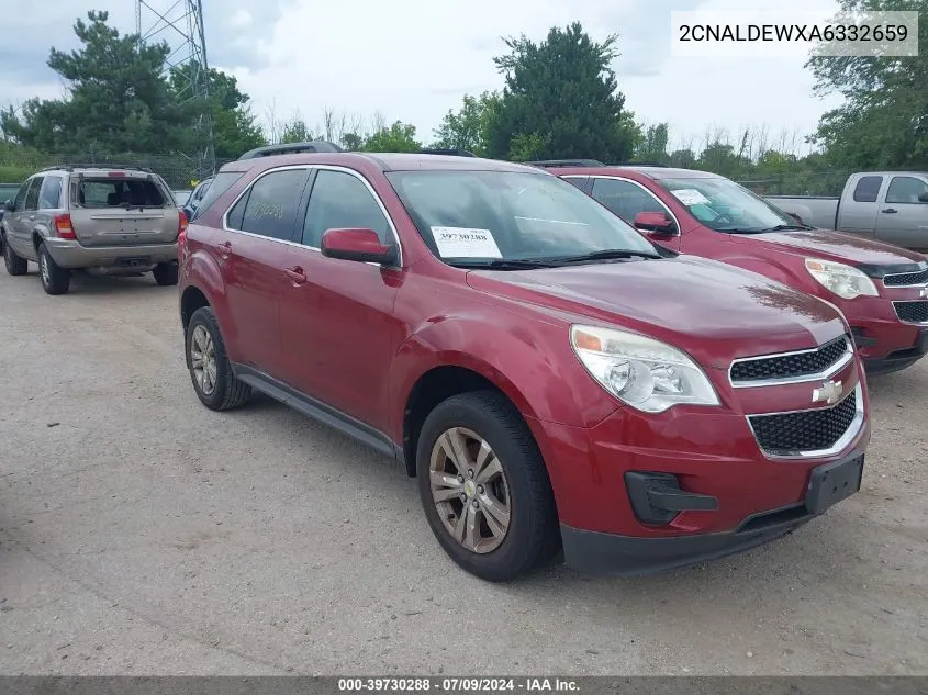 2010 Chevrolet Equinox Lt VIN: 2CNALDEWXA6332659 Lot: 39730288