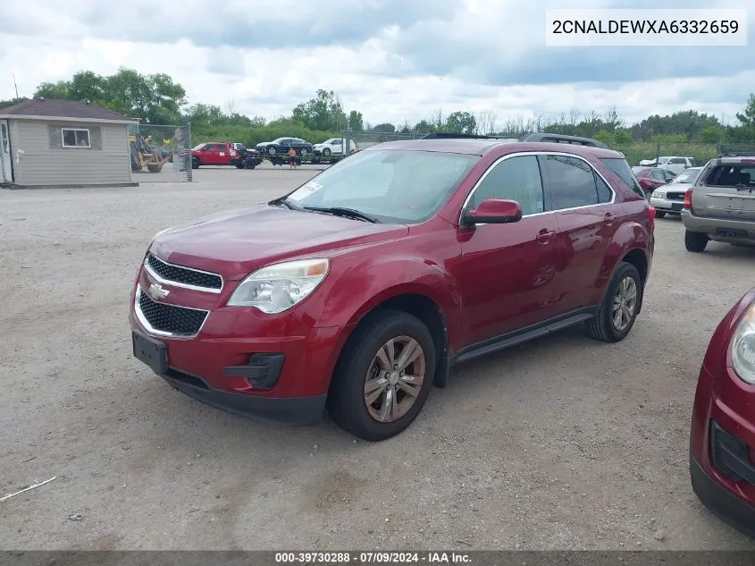 2010 Chevrolet Equinox Lt VIN: 2CNALDEWXA6332659 Lot: 39730288