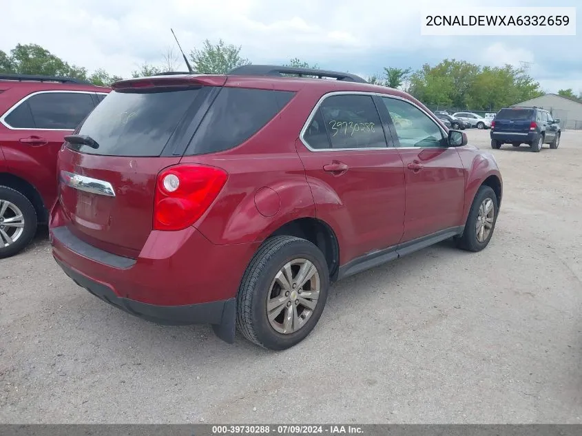 2010 Chevrolet Equinox Lt VIN: 2CNALDEWXA6332659 Lot: 39730288