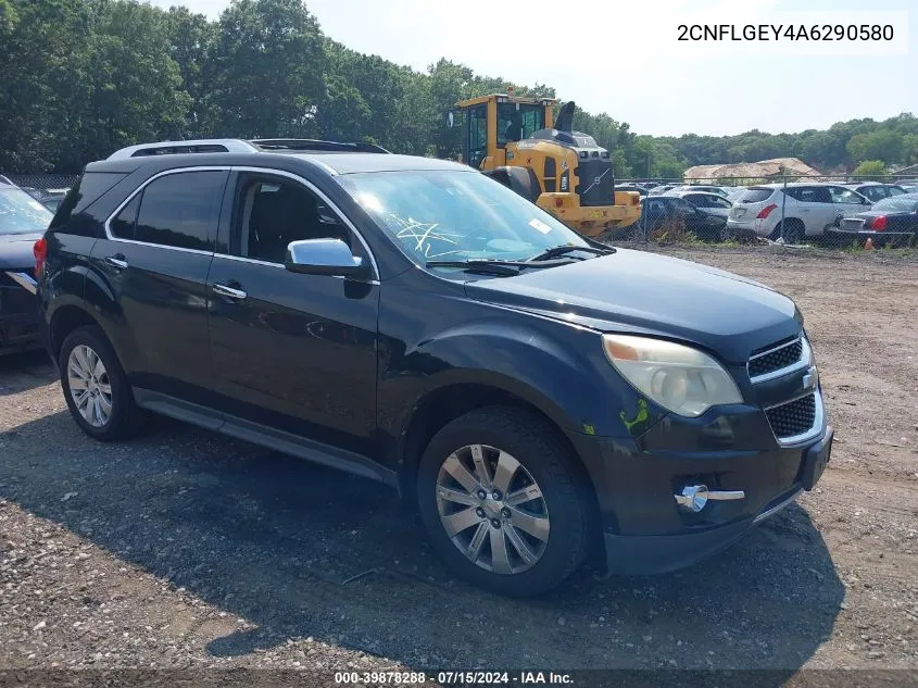 2010 Chevrolet Equinox Ltz VIN: 2CNFLGEY4A6290580 Lot: 39878288