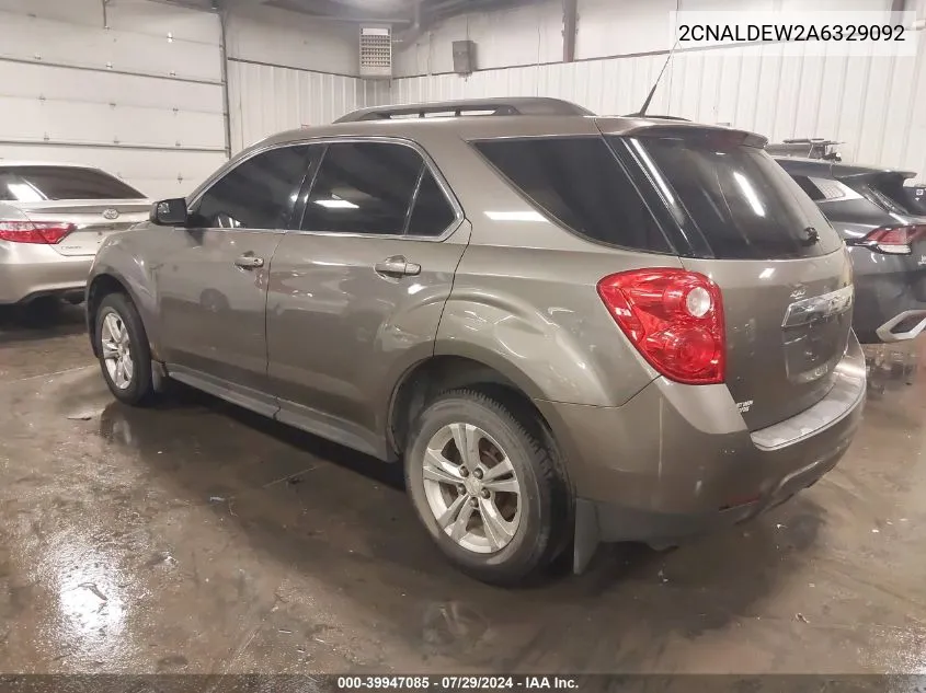 2CNALDEW2A6329092 2010 Chevrolet Equinox Lt