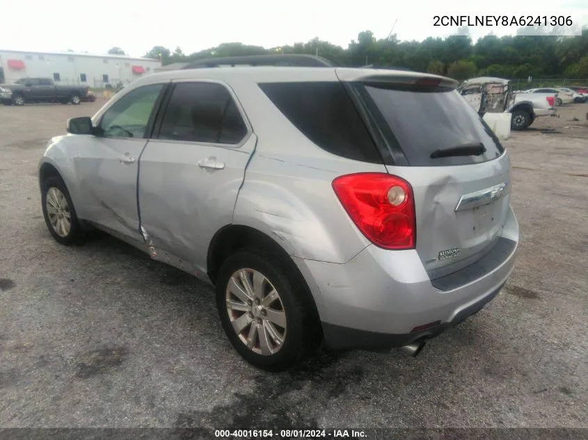 2010 Chevrolet Equinox Lt VIN: 2CNFLNEY8A6241306 Lot: 40016154