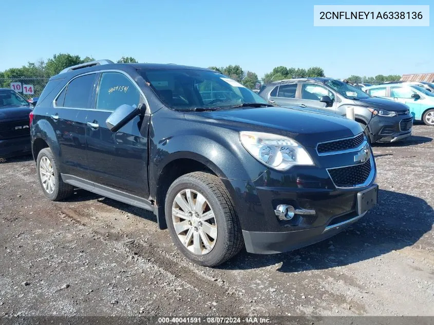 2010 Chevrolet Equinox Lt VIN: 2CNFLNEY1A6338136 Lot: 40041591