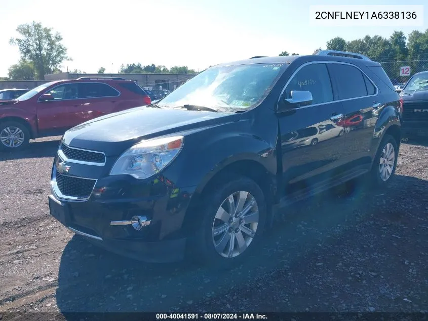 2010 Chevrolet Equinox Lt VIN: 2CNFLNEY1A6338136 Lot: 40041591