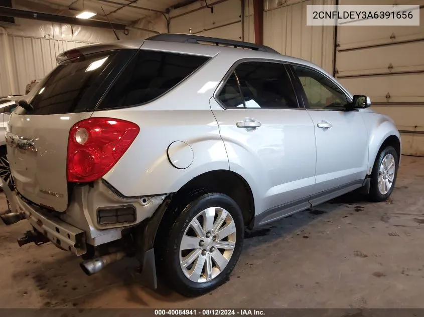 2010 Chevrolet Equinox Lt VIN: 2CNFLDEY3A6391656 Lot: 40084941