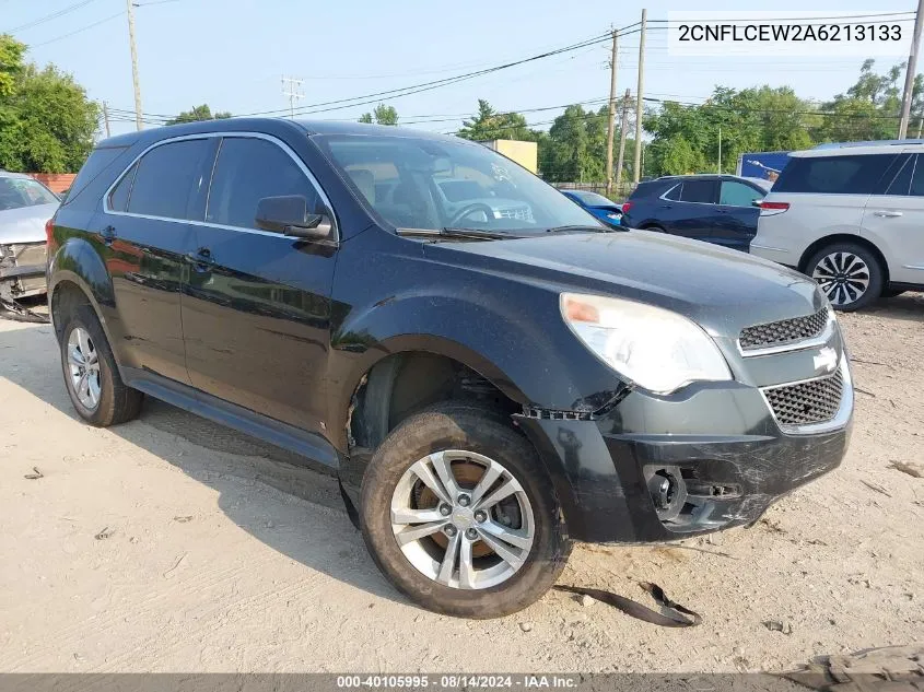 2CNFLCEW2A6213133 2010 Chevrolet Equinox Ls