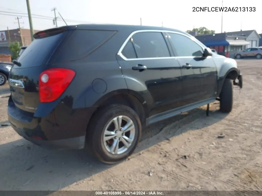 2010 Chevrolet Equinox Ls VIN: 2CNFLCEW2A6213133 Lot: 40105995