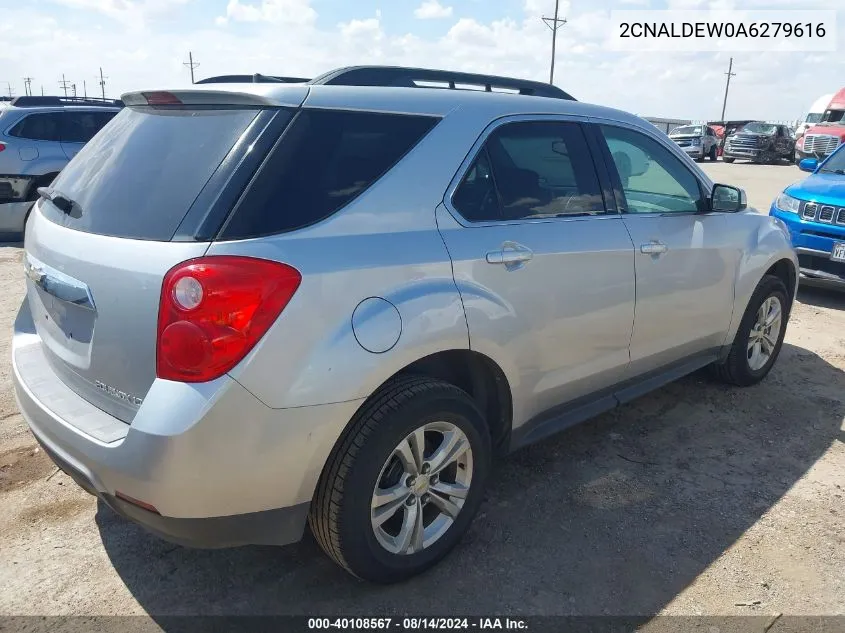 2010 Chevrolet Equinox Lt VIN: 2CNALDEW0A6279616 Lot: 40108567