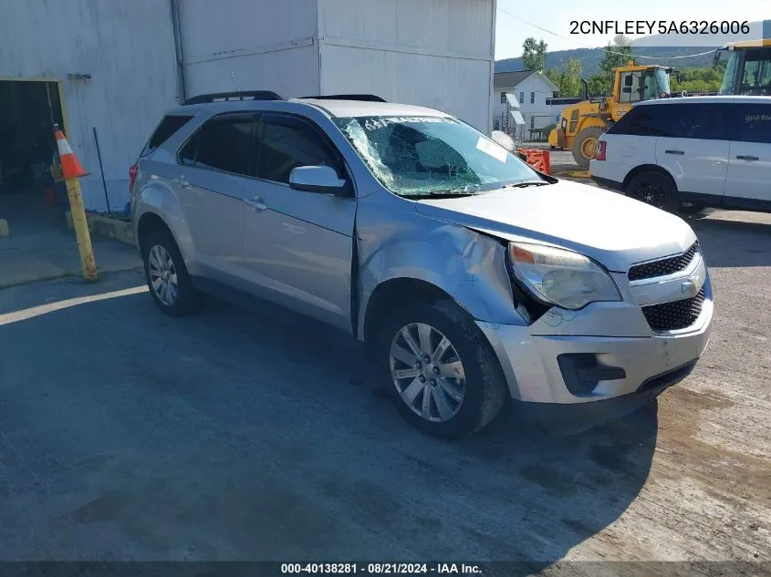 2010 Chevrolet Equinox Lt VIN: 2CNFLEEY5A6326006 Lot: 40138281