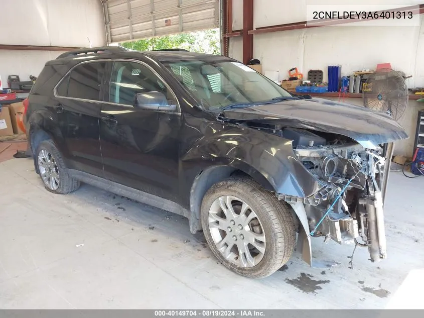 2CNFLDEY3A6401313 2010 Chevrolet Equinox Lt