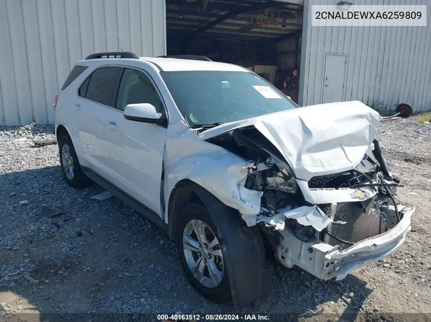 2CNALDEWXA6259809 2010 Chevrolet Equinox Lt