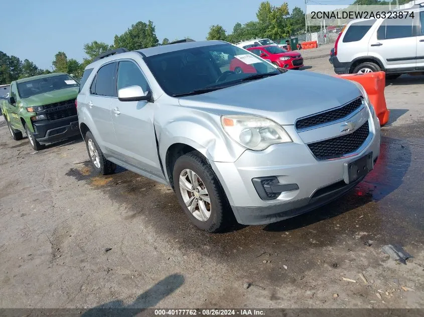 2010 Chevrolet Equinox Lt VIN: 2CNALDEW2A6323874 Lot: 40177762