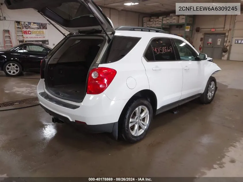 2010 Chevrolet Equinox Lt VIN: 2CNFLEEW6A6309245 Lot: 40178869