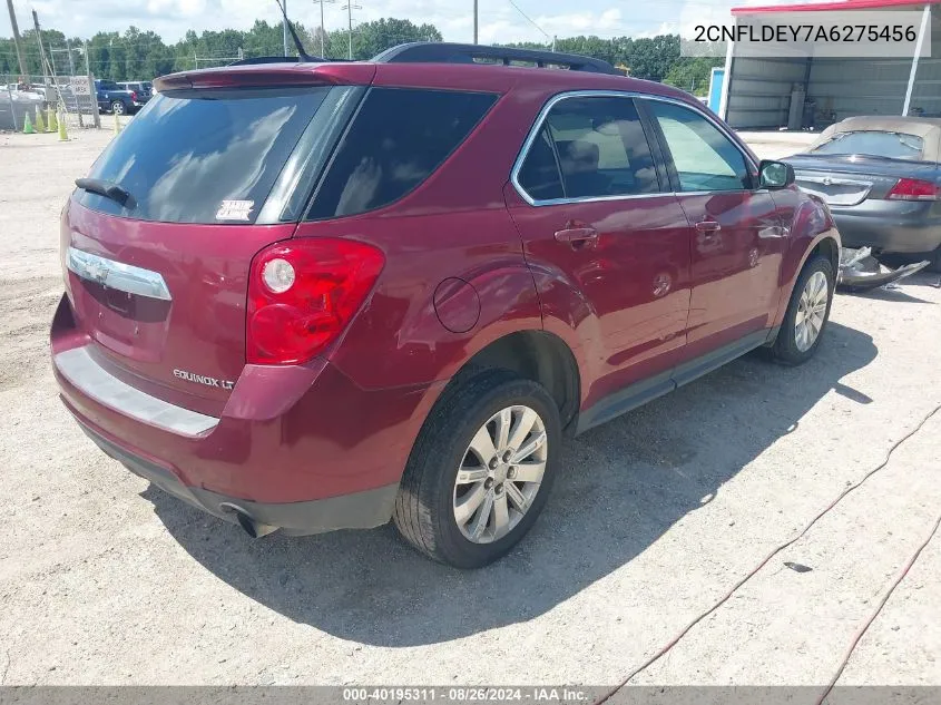 2010 Chevrolet Equinox Lt VIN: 2CNFLDEY7A6275456 Lot: 40195311