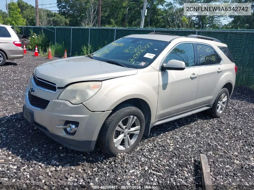 2CNFLNEW9A6342742 2010 Chevrolet Equinox Lt