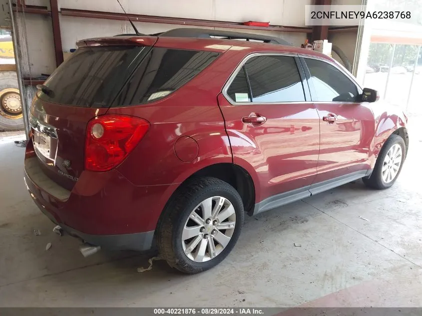 2010 Chevrolet Equinox Lt VIN: 2CNFLNEY9A6238768 Lot: 40221876