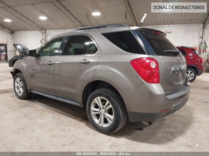 2010 Chevrolet Equinox Lt VIN: 2CNALDEW3A6270800 Lot: 40230592