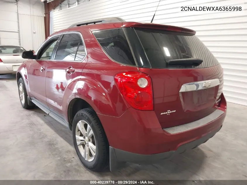 2CNALDEWXA6365998 2010 Chevrolet Equinox Lt