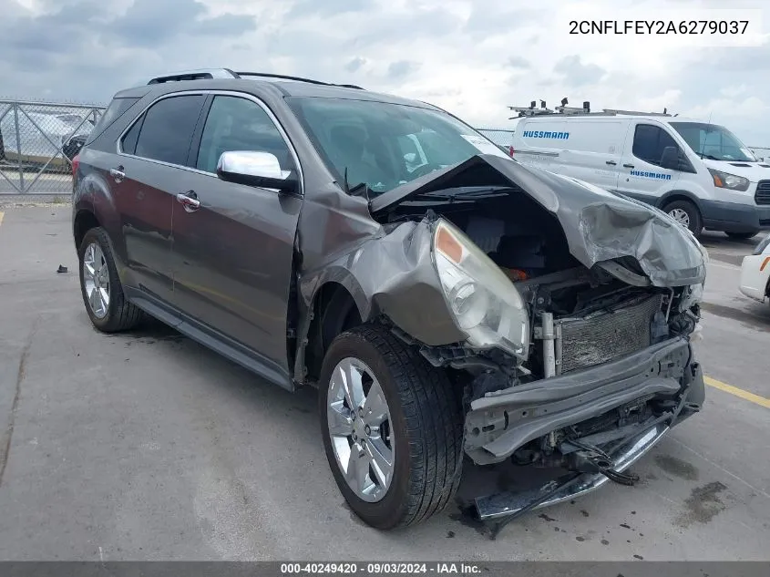 2CNFLFEY2A6279037 2010 Chevrolet Equinox Ltz