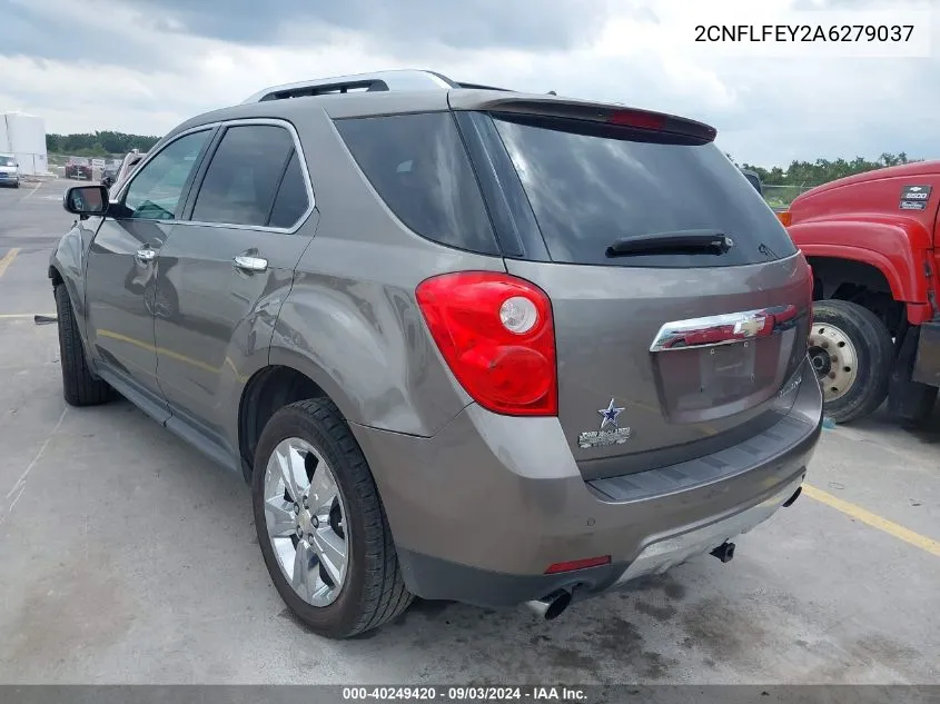 2CNFLFEY2A6279037 2010 Chevrolet Equinox Ltz