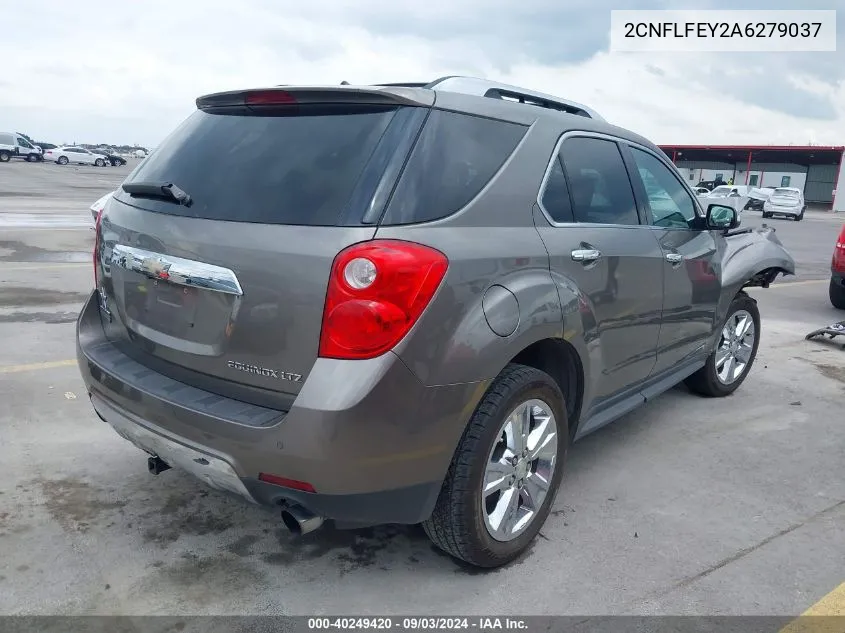 2010 Chevrolet Equinox Ltz VIN: 2CNFLFEY2A6279037 Lot: 40249420