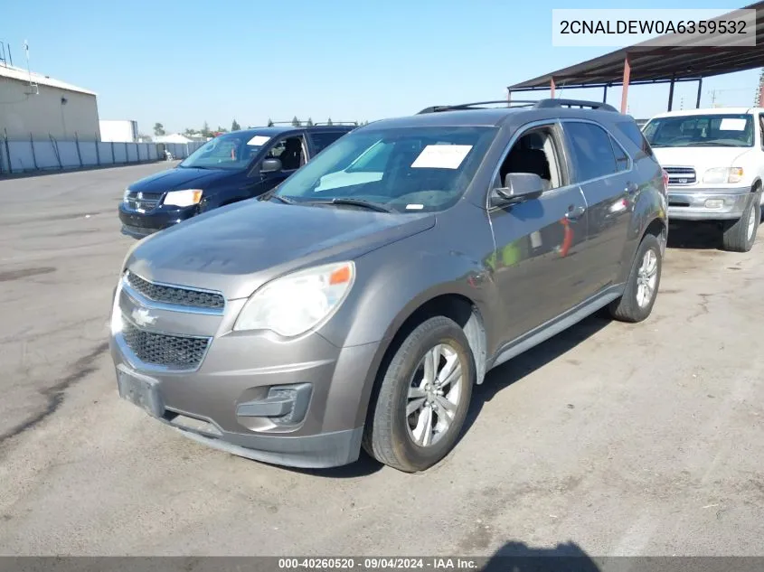 2010 Chevrolet Equinox Lt VIN: 2CNALDEW0A6359532 Lot: 40260520