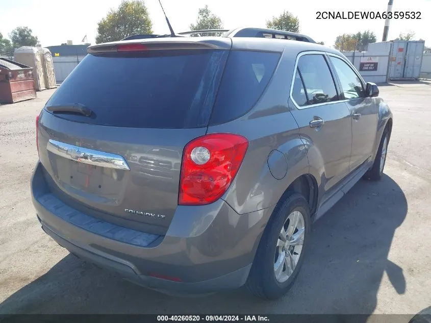 2CNALDEW0A6359532 2010 Chevrolet Equinox Lt