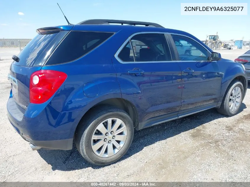 2CNFLDEY9A6325077 2010 Chevrolet Equinox Lt