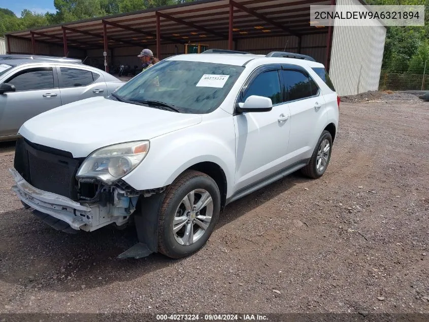 2010 Chevrolet Equinox Lt VIN: 2CNALDEW9A6321894 Lot: 40273224