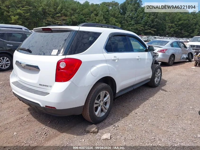 2CNALDEW9A6321894 2010 Chevrolet Equinox Lt