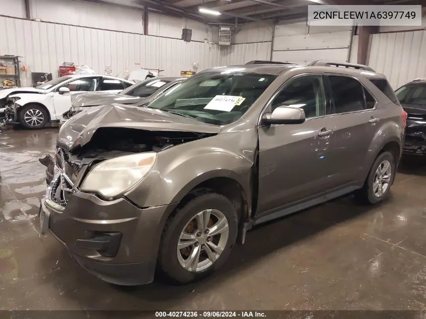 2010 Chevrolet Equinox Lt VIN: 2CNFLEEW1A6397749 Lot: 40274236