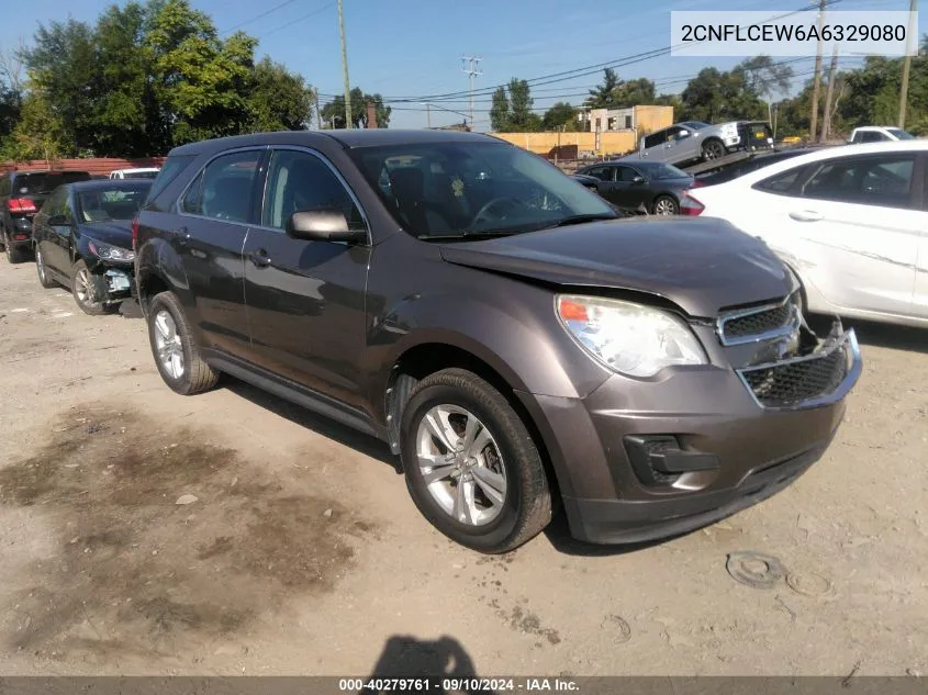 2CNFLCEW6A6329080 2010 Chevrolet Equinox Ls