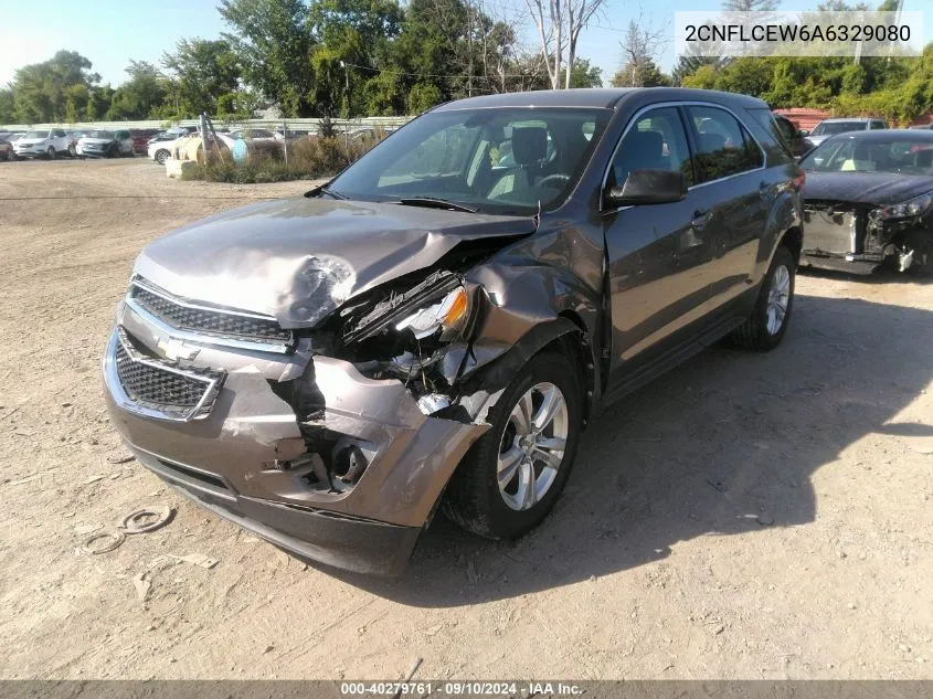 2CNFLCEW6A6329080 2010 Chevrolet Equinox Ls