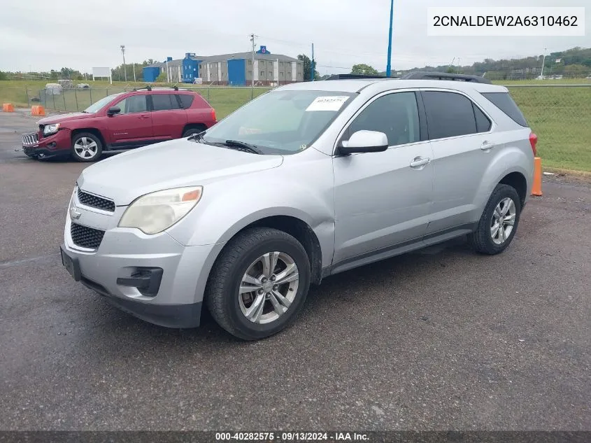 2010 Chevrolet Equinox Lt VIN: 2CNALDEW2A6310462 Lot: 40282575