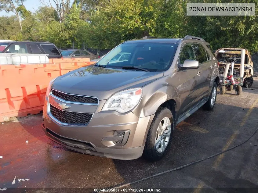 2010 Chevrolet Equinox Lt VIN: 2CNALDEW9A6334984 Lot: 40295837