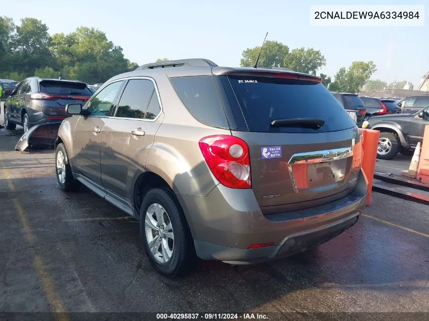 2010 Chevrolet Equinox Lt VIN: 2CNALDEW9A6334984 Lot: 40295837