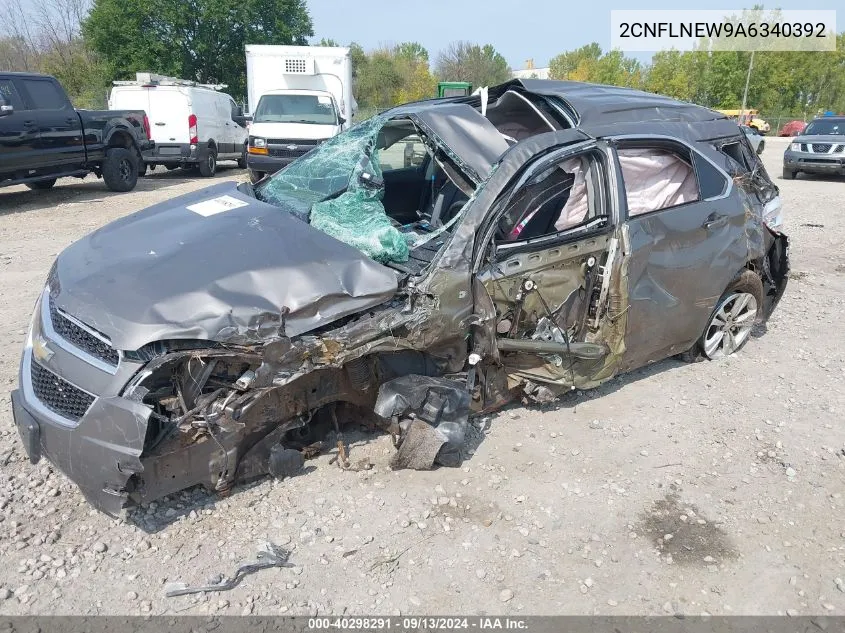 2CNFLNEW9A6340392 2010 Chevrolet Equinox Lt