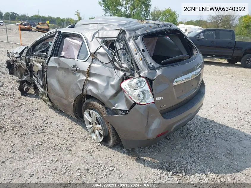 2010 Chevrolet Equinox Lt VIN: 2CNFLNEW9A6340392 Lot: 40298291