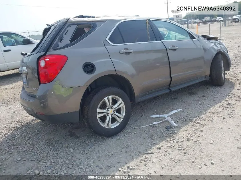 2CNFLNEW9A6340392 2010 Chevrolet Equinox Lt