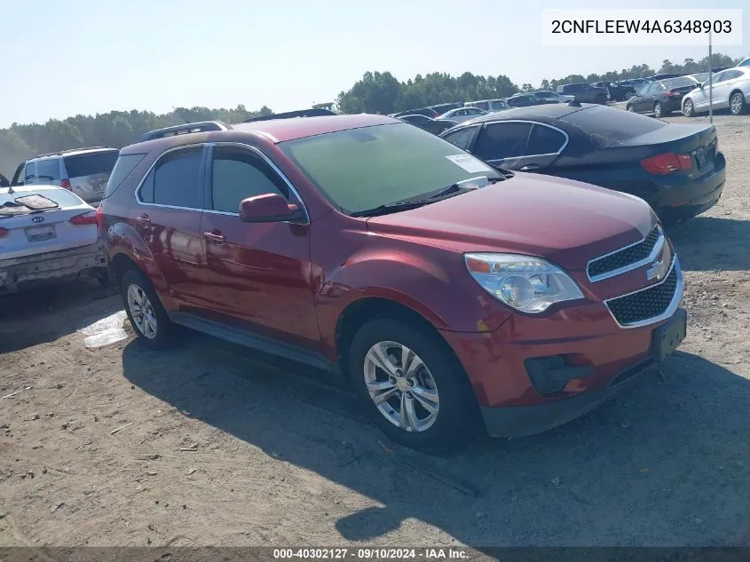 2010 Chevrolet Equinox Lt VIN: 2CNFLEEW4A6348903 Lot: 40302127