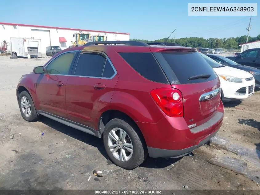 2CNFLEEW4A6348903 2010 Chevrolet Equinox Lt